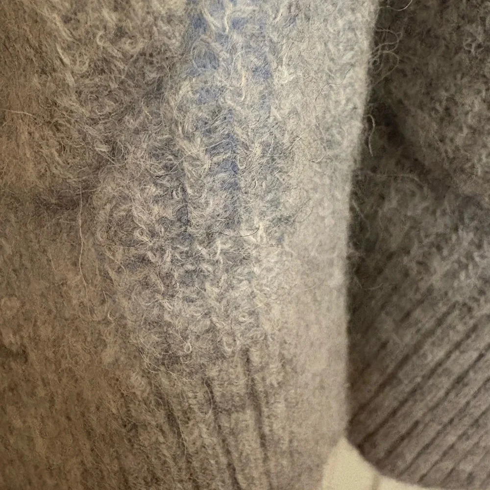 Vineyard Vines Women’s Gray Wool Blend Open Knit Longline Cardigan Sweater Sz S - Picture 8 of 16